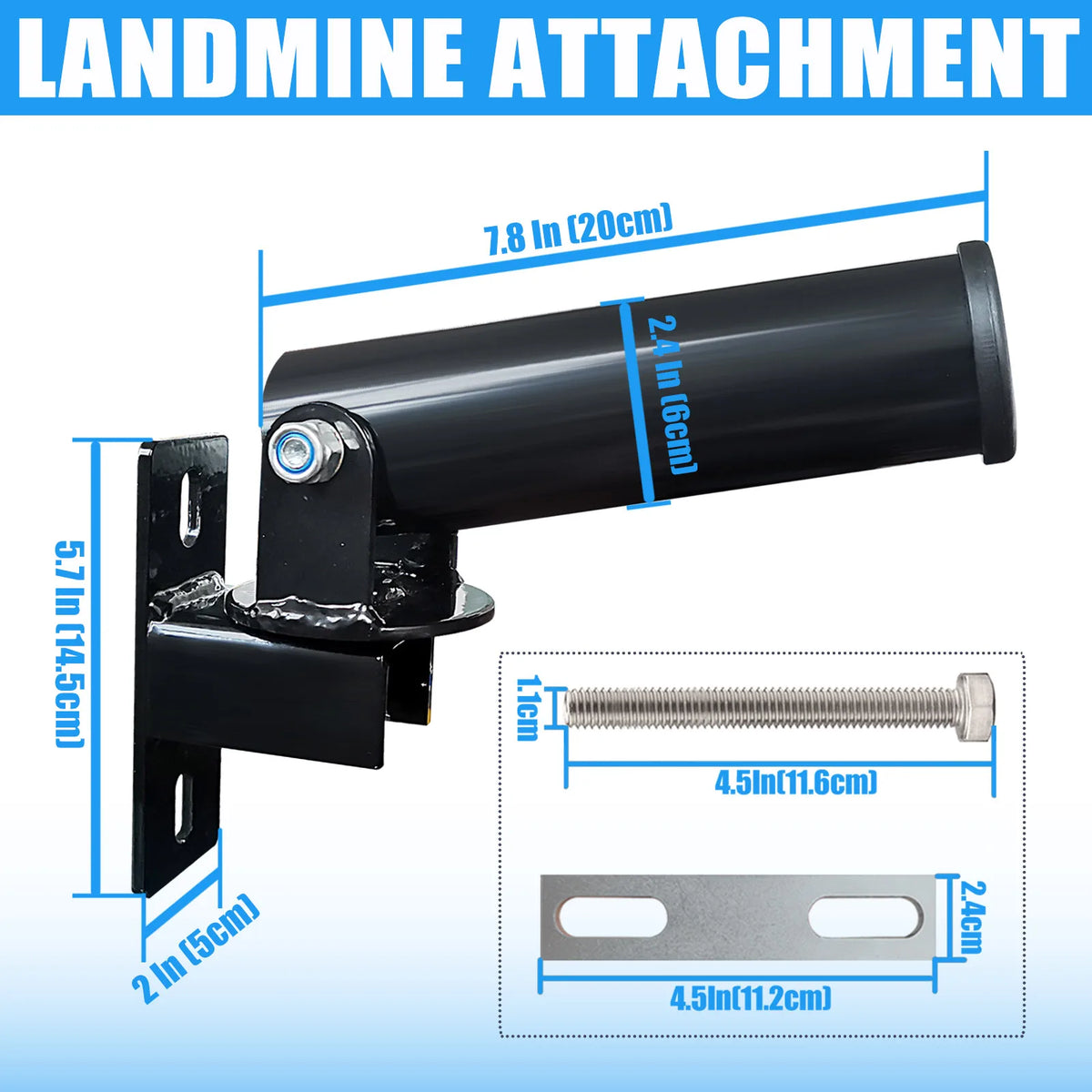 Marsafit Landmine Base Attachment for Power Rack Rows