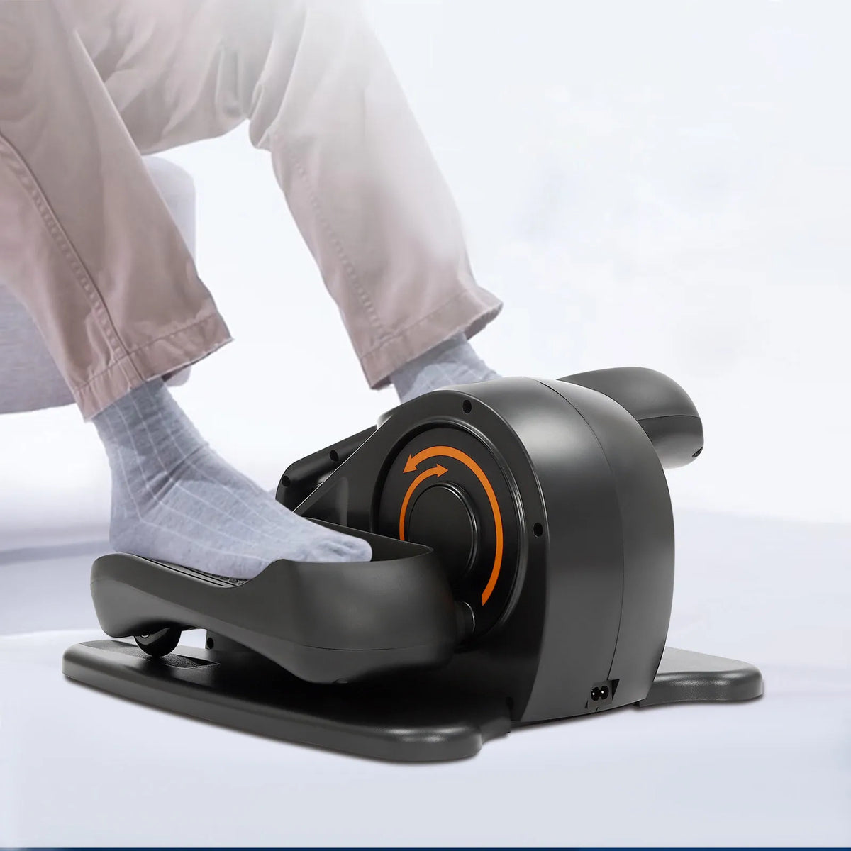 Motorized Under Desk Elliptical Pedal Exerciser With Remote Control