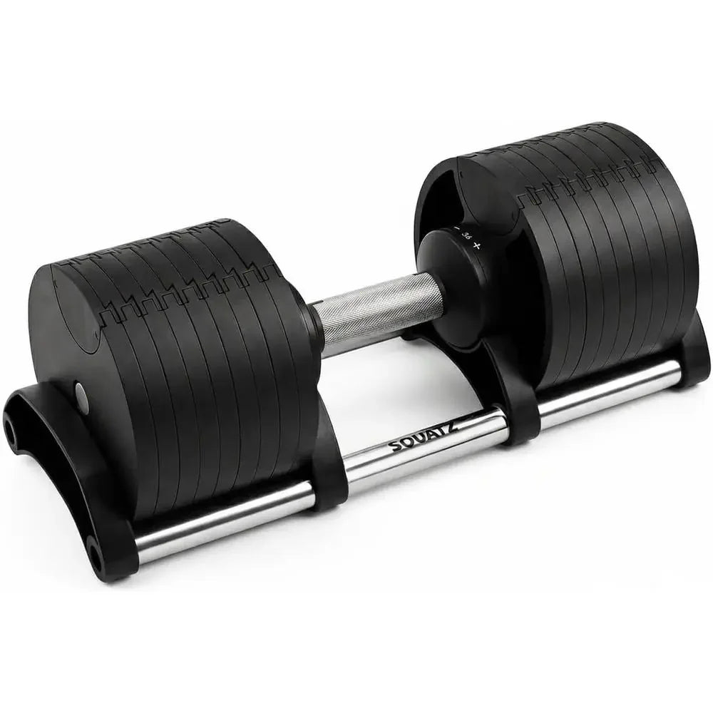 Adjustable Dumbbells Cast Iron Strength Training Home Gym Equipment