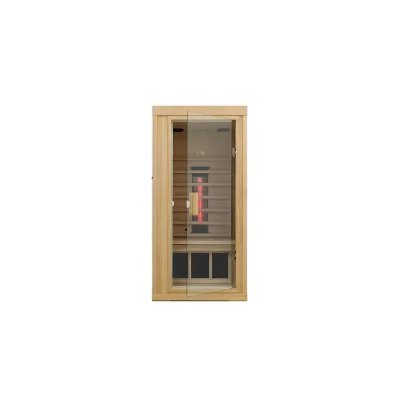 Compact Hemlock Sauna For Relaxation And Wellness At Home
