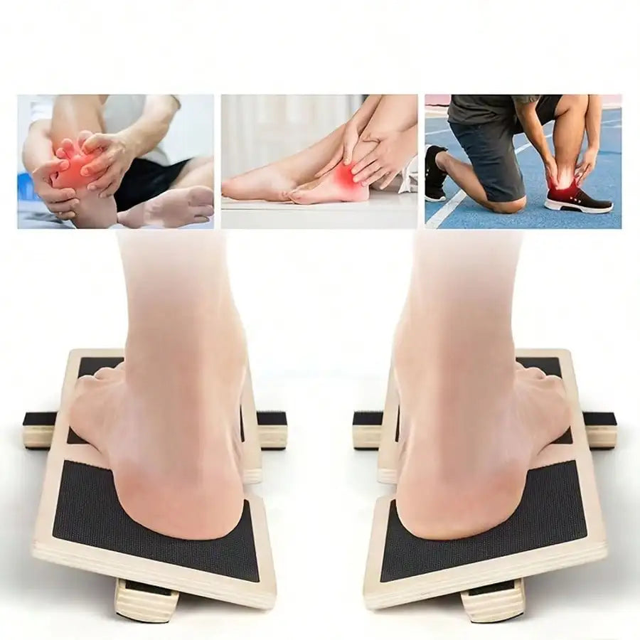 Wooden Balance Board For Ankle Strength And Stability Training