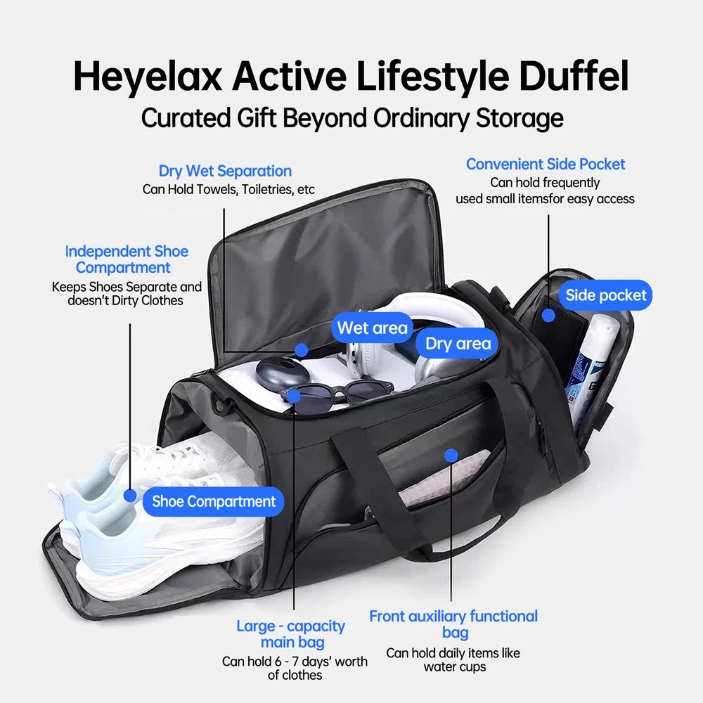 Heyelax Leg Compression Massager for Circulation and Pain Relief
