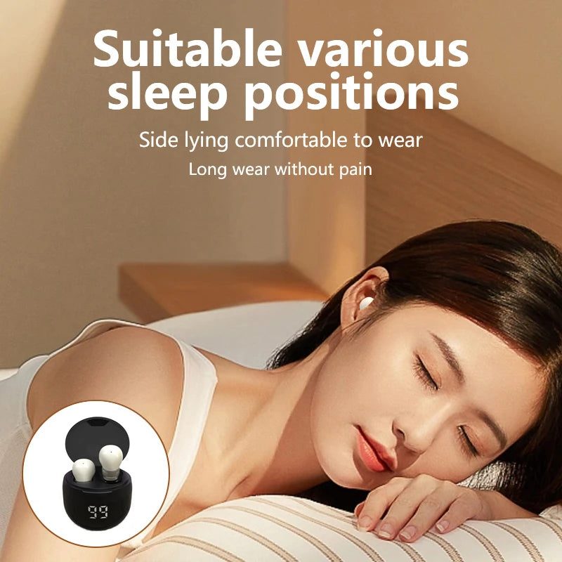 SHUKE Wireless Bluetooth Sleep Headphones With Active Noise Cancellation