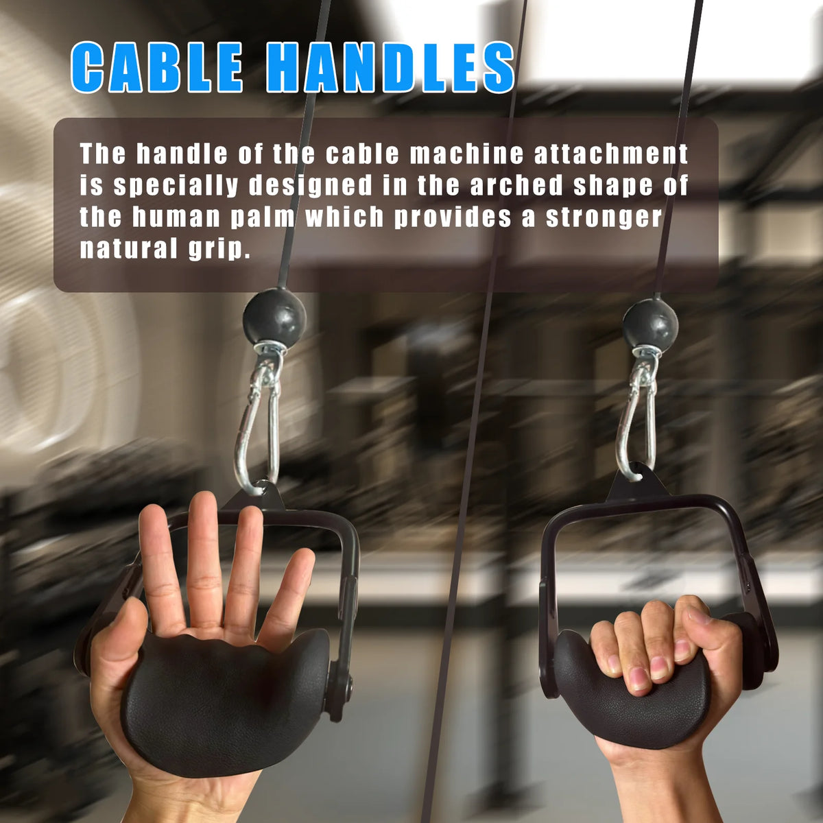 MARSAFIT Cable Machine Lat Pulldown Bar And Tricep Rope Attachment