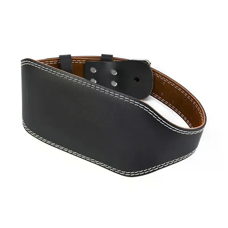 Adjustable PU Leather Weightlifting Belt With Lumbar Support