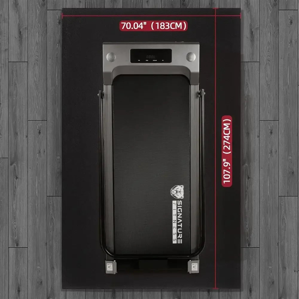 High Density Home Gym Treadmill And Exercise Bike Floor Mat