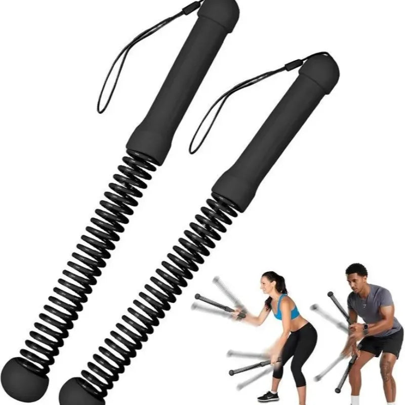 Quiet Cordless Weighted Battle Rope for Home Gym Strength Training