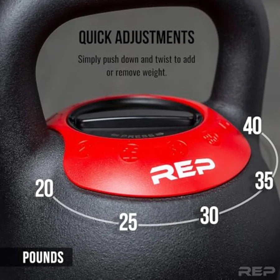 Fitness Steel Kettlebell With Ergonomic Handle For Home Gym Training