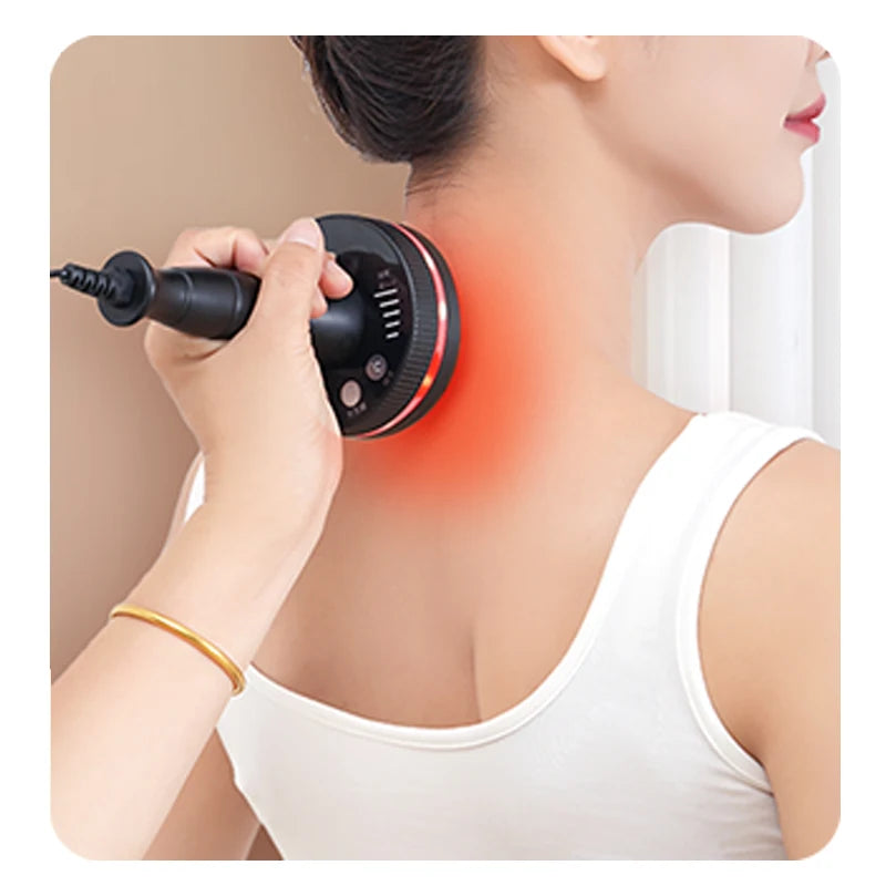 Beemyi Meridian Electric Massage Brush Portable Body Massager