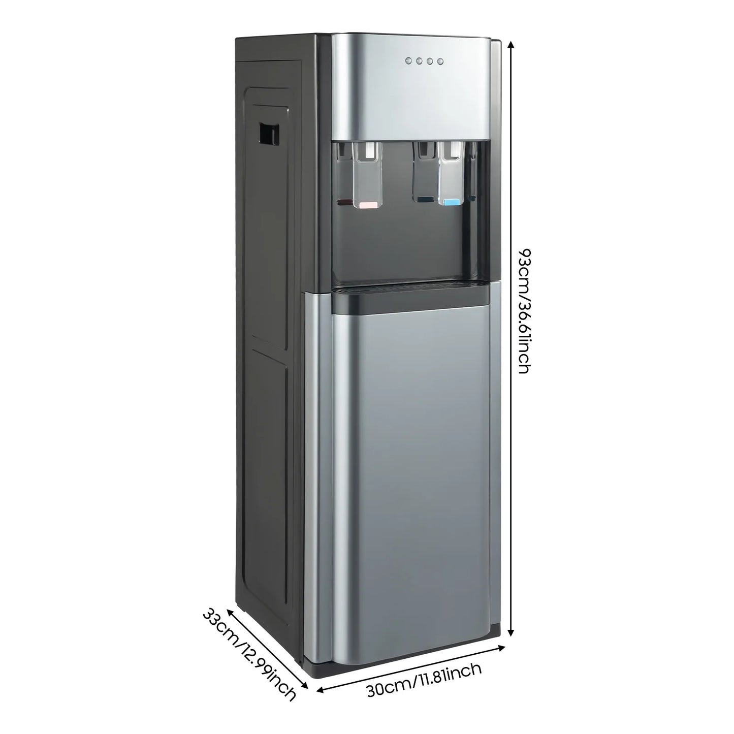 Bottom Loading Water Dispenser 304 Stainless Steel Hot Cold Cooler