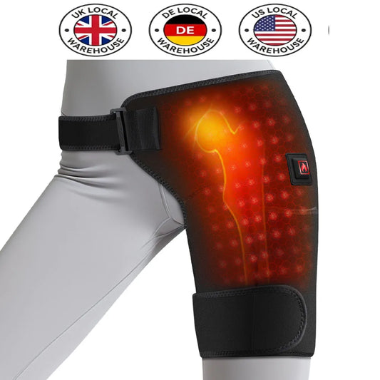 Hailicare USB Charging Heated Hip Support Brace Infrared 660nm