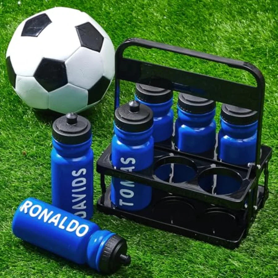 Water Bottle Carrier With Strap And Lid For Sports Use
