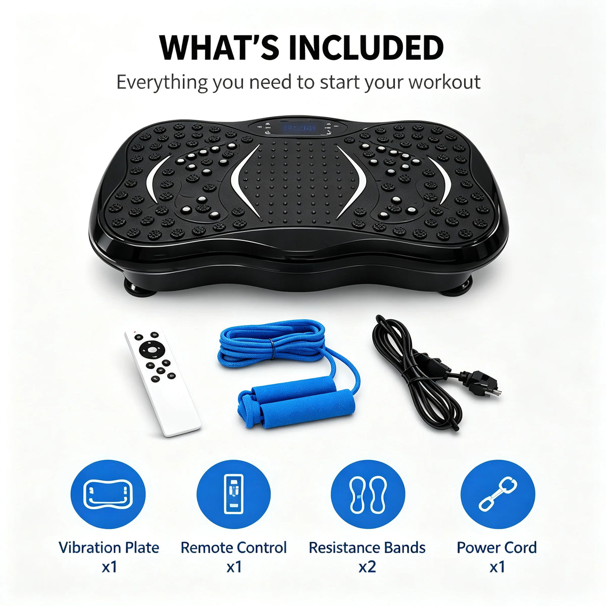 UPWORK Whole Body Vibration Platform for Home Fitness Training