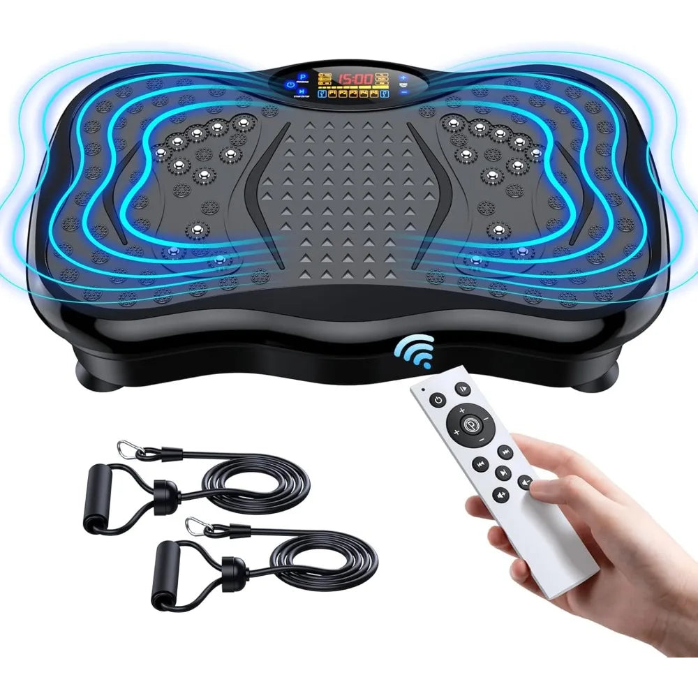 GMCXAX Vibration Plate Exercise Machine for Lymphatic Drainage and Weight Loss