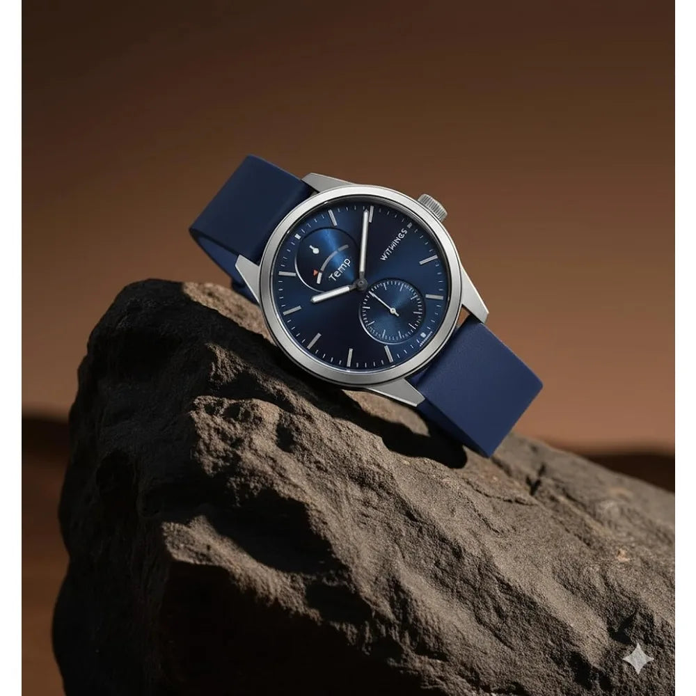 Hybrid Smartwatch With GPS Fitness Tracking And Sleep Monitoring 30 Day Battery