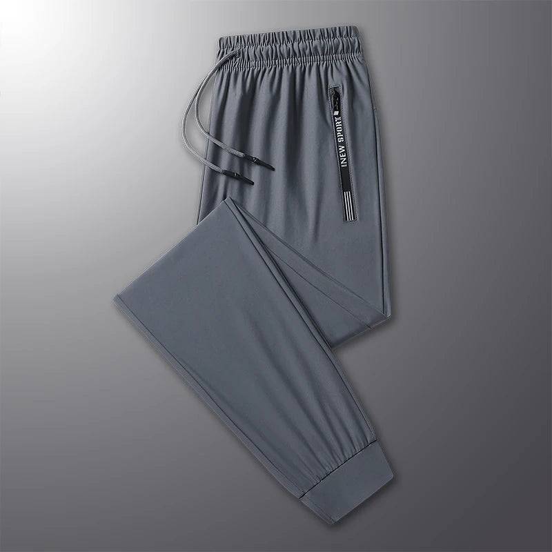 Men's Ice Silk Quick Dry Sweat Absorbing Sports Pants