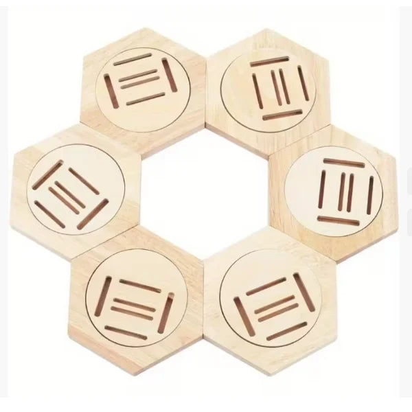 Hexagonal Medal Wall Mounted Display Rack For Home Decoration