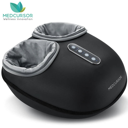 Medcursor Shiatsu Foot Massager With Heat Roller For Pain Relief