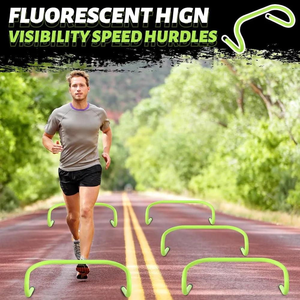 YTYIN Speed Training Hurdles Set for Agility Plyometrics