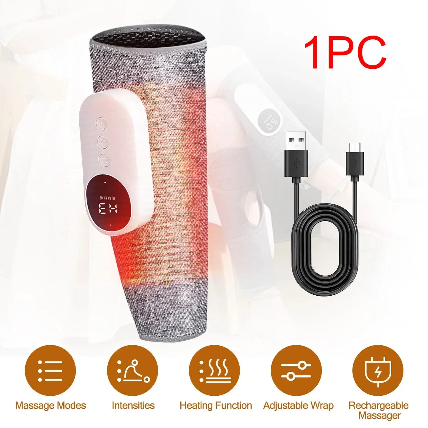 360 Degree Leg Massager With Air Compression And Heat
