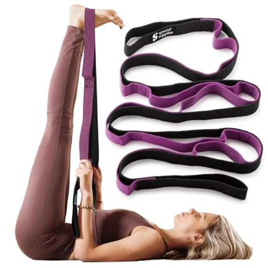 Yoga Strap For Stretching And Flexibility Training