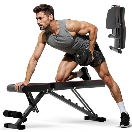 Multifunctional Adjustable Dumbbell Bench Foldable For Home Gym 660LBS Capacity